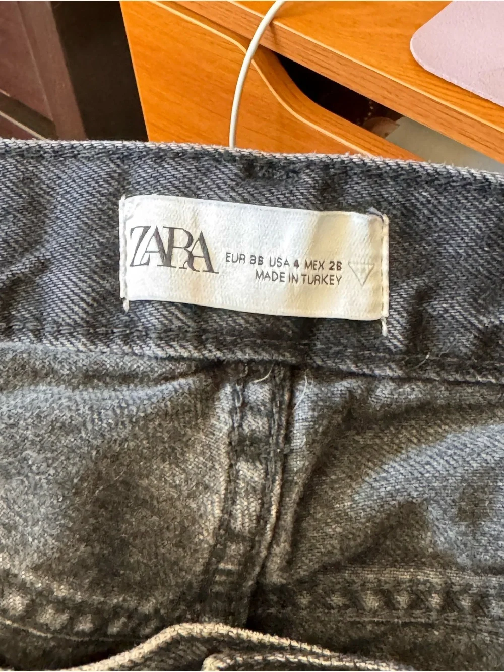 Zara Black Flair Women's Jeans Size 4 Y2K